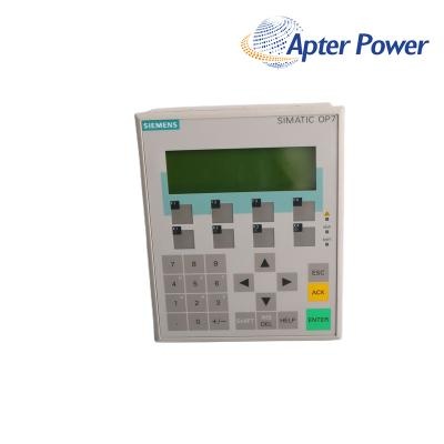 SIEMENS 6AV3607-1JC20-0AX1 Operator panel
