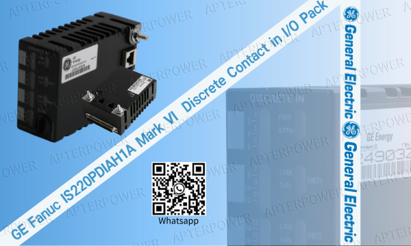 Steigern Sie die Effizienz mit GE Fanuc IS220PDIAH1A Mark VI I/O