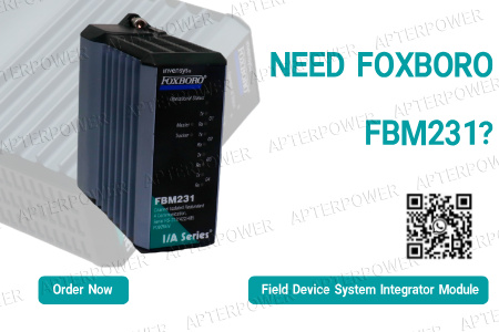 Foxboro FBM231 vereinfacht die Integration